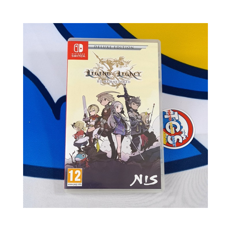 The Legend of Legacy HD Remastered [Deluxe Edition] Switch EU Used (RPG)