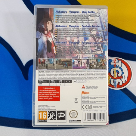 Akiba’s Trip: Hellbound & Debriefed Switch EU Used (Multi-Languages/Action Aventure)