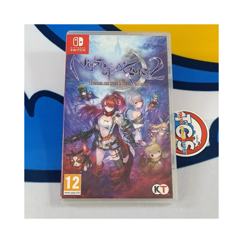 Nights of Azure 2: Bride of the New Moon Nintendo Switch EU Used (Action RPG)