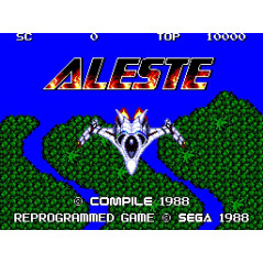 ALESTE COLLECTION Nintendo Switch Japan Game Used Shmup M2 Shooting