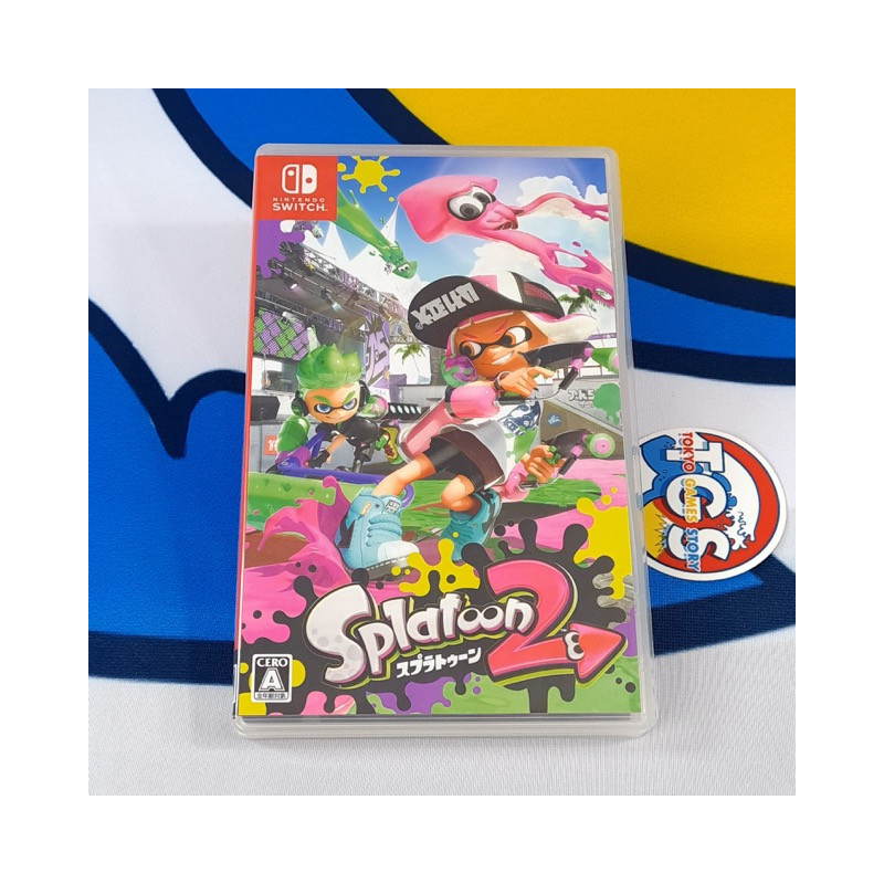 Splatoon 2 Nintendo Switch Japan Physical Game Used (Action)