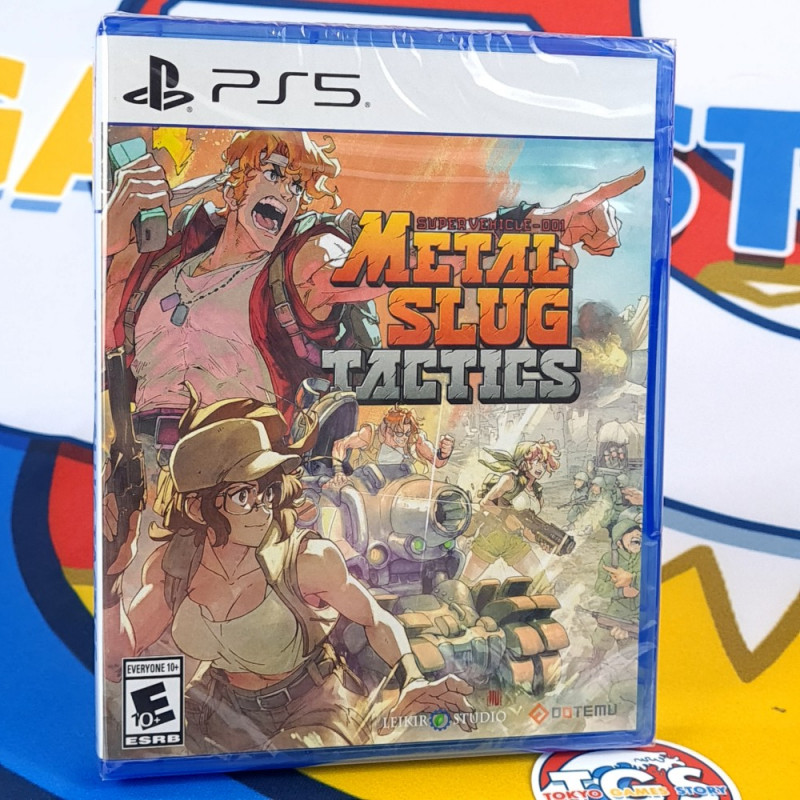 Metal Slug Tactics PS5 US Physical Game (Multi-Language/SNK Dotemu-Limited Run) New