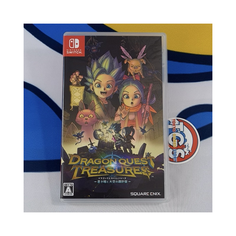 Dragon Quest Treasures SWITCH Japan Used (Multi-Languages/RPG) Square Enix