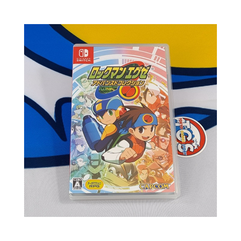 Mega Man Battle Network Legacy Collection SWITCH Japan Used (Game In ENGLISH)