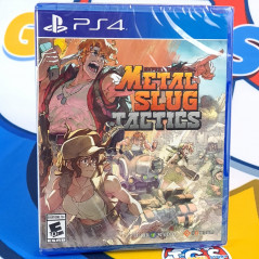 Metal Slug Tactics PS4 US Physical Game (Multi-Language/SNK Dotemu-Limited Run) New