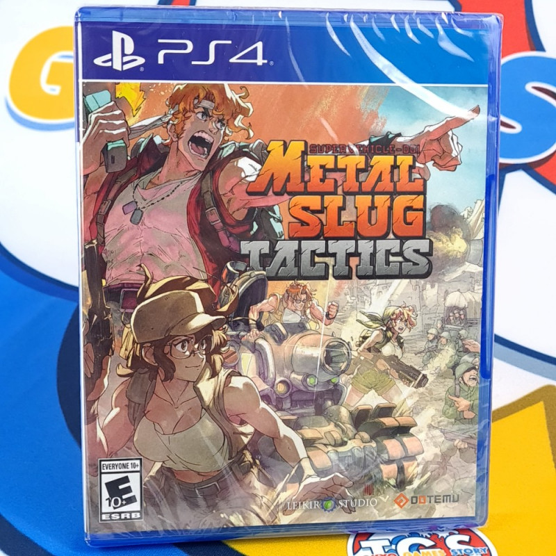 Metal Slug Tactics PS4 US Physical Game (Multi-Language/SNK Dotemu-Limited Run) New