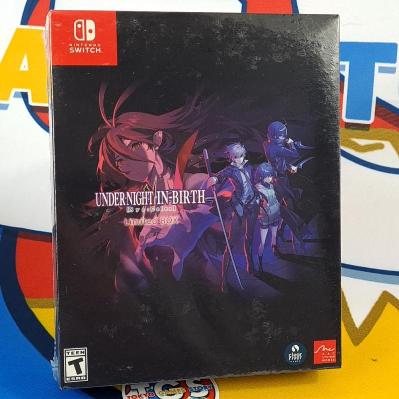 UNDER NIGHT IN-BIRTH II Sys:Celes SWITCH Japan Collector's Edition [Multi-language/Fighting] New