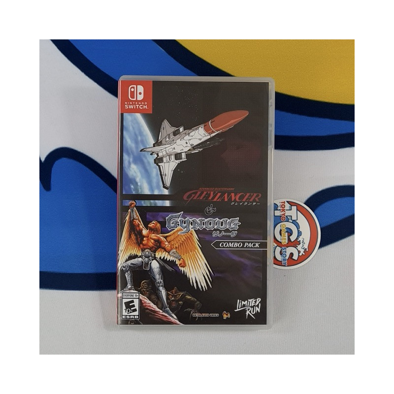Gleylancer & Gynoug Combo Pack Switch Limited Run Games Used (Shmup/Shoot'em up) Gleylancer & Gynoug Combo Pack Switch Limited Run Games Used (Shmup/Shoot'em up)