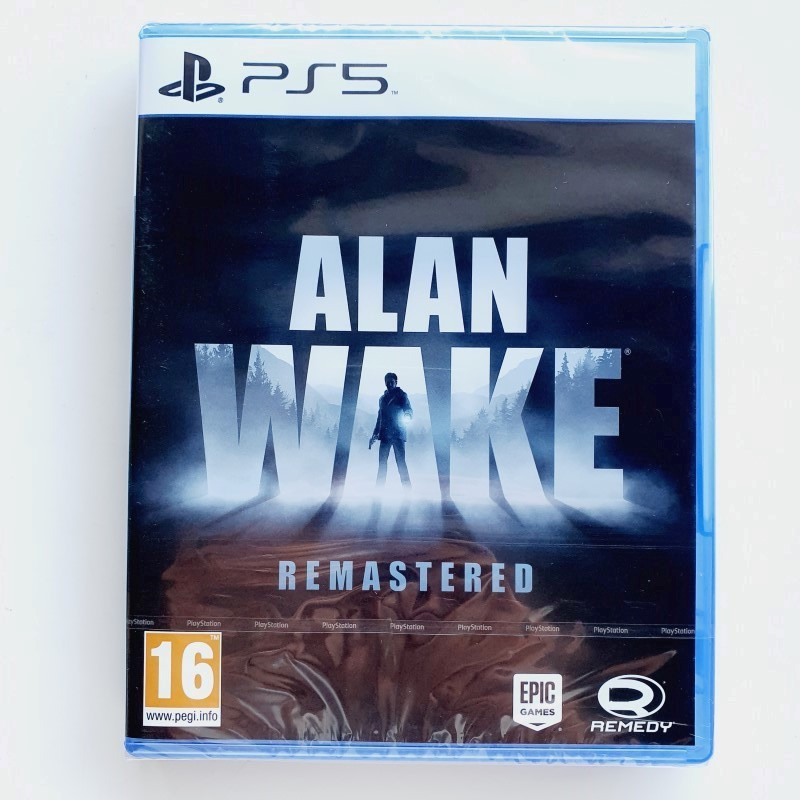 Alan Wake Remastered PS5 FR Ver.NEW REMEDY Action Aventure Survival Horror 5060760884987 Sony Playstation 5