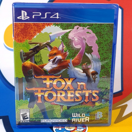FOX n FORESTS PS4 USA Physical Limited Run Games [Multi-language/Action RPG] NEW