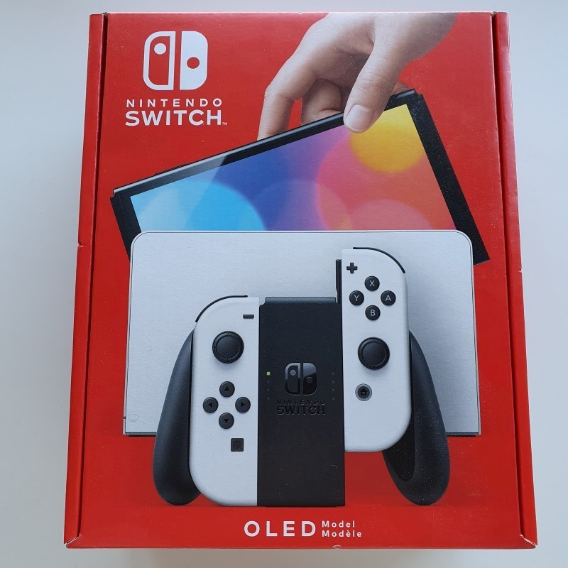 Console Nintendo Switch OLED Joy-Con BLANC FR Ver.NEW 0045496453435