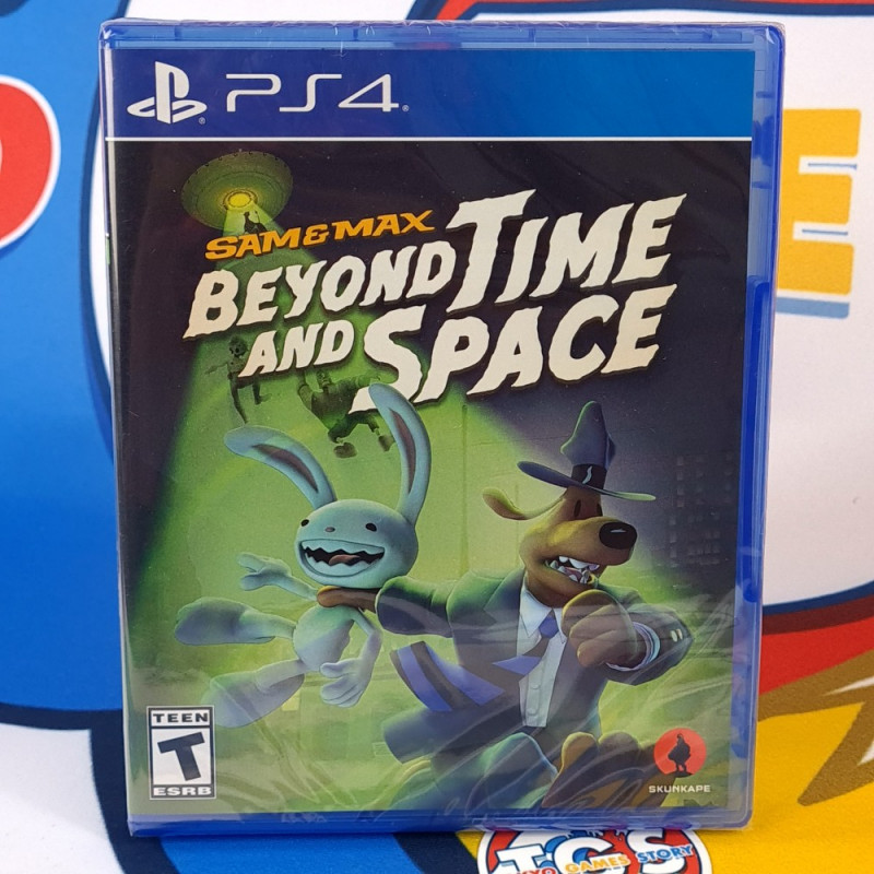 Sam & Max: Beyond time and space PS4 USA FactorySealed Physical Game In EN-FR-DE-ES-IT NEW