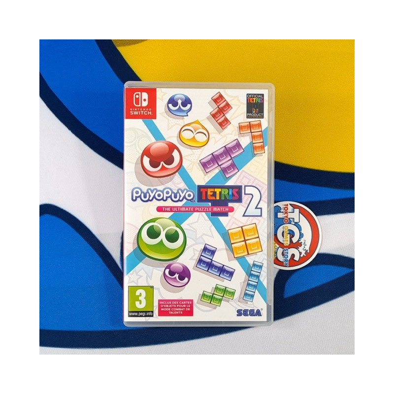 Puyo Puyo Tetris 2 Switch FR Used (Game In Multi-Languages/Puzzle) SEGA Puyo Puyo Tetris 2 Switch FR Used (Game In Multi-Languages/Puzzle) SEGA