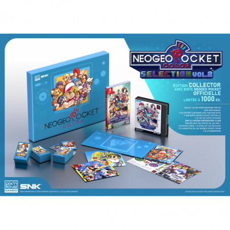 NEOGEO POCKET COLOR SELECTION Vol. 2 - Edition Collector SNK Switch Pix'nLove (Fighting) NEW