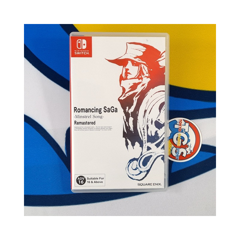Romancing SaGa Minstrel Song Remastered SWITCH Asian Used (Game In ENGLISH/RPG) Romancing SaGa Minstrel Song Remastered SWITCH Asian Used (Game In ENGLISH/RPG)