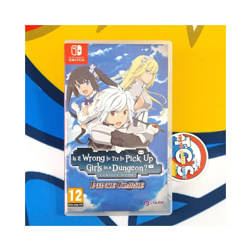 Is It Wrong To Try To Pick Up Girls In A Dungeon ? Infinite Combate SWITCH FR RPG