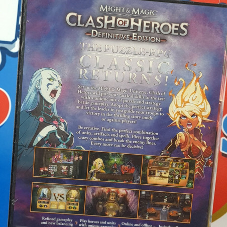 MIGHT & MAGIC Clash of Heroes Definitive Edition PS4 US Collector's Edition (Multi-Language) NEW