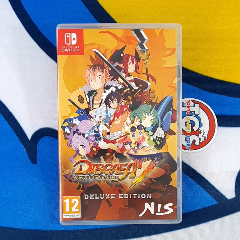 Disgaea 7: Vows of the Virtueless [Deluxe Edition] Switch Euro Used (Multi-Languages/RPG)