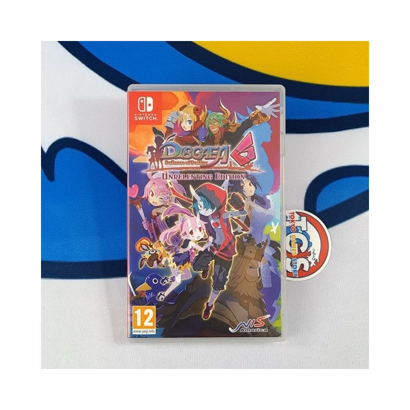 Disgaea 6 Defiance Of Destiny Unrelenting Edition Switch FR Used (Multi-Languages)