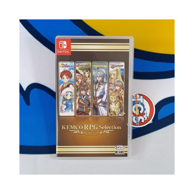 Kemco RPG Selection Vol. 3 Nintendo SWITCH Asia Used (Game In English/RPG)