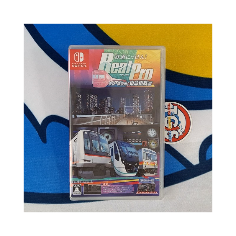 Tetsudo Nippon! RealPro Tokyo Kanagawa! Tokyu dentetsu-hen Switch Japan (Densha Go Train) NEW Tetsudo Nippon! RealPro Tokyo Kanagawa! Tokyu dentetsu-hen Switch Japan (Densha Go Train) NEW