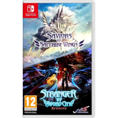 Saviors of Sapphire Wings & Stranger of Sword City Revisited Switch Fr Used (Dungeon RPG)