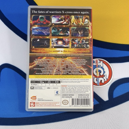 Super Robot Wars X Nintendo Switch Asian Used (Game in English/TACTICAL RPG)