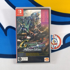 SD Gundam G Generation Cross Rays Platinum Edition Switch Asian Used (Game In ENGLISH)