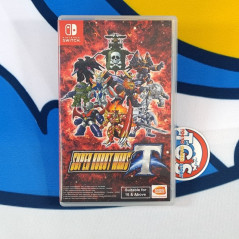 Super Robot Wars T Nintendo Switch Asian Used (Game in English/TACTICAL RPG)