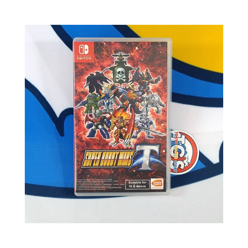 Super Robot Wars T Nintendo Switch Asian Used (Game in English/TACTICAL RPG) Super Robot Wars T Nintendo Switch Asian Used (Game in English/TACTICAL RPG)