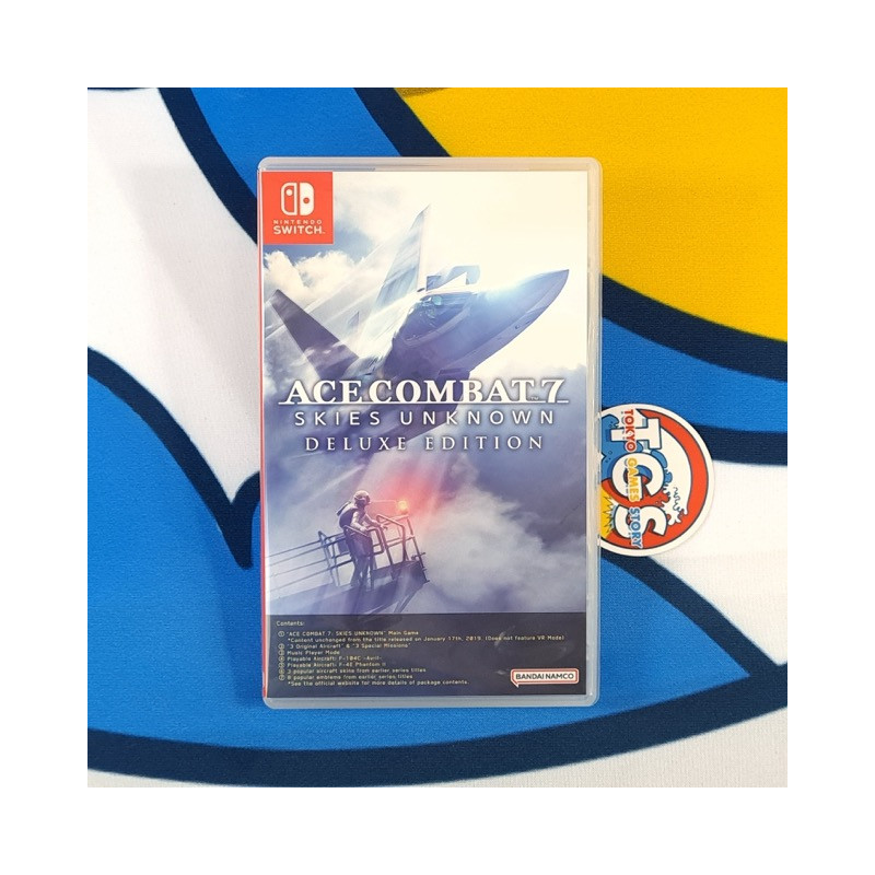 Ace Combat 7: Skies Unknown [Deluxe Edition] SWITCH Asia Used (Game In English/Simulation)