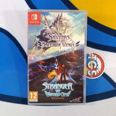 Saviors of Sapphire Wings & Stranger of Sword City Revisited Switch Fr Used (Dungeon RPG)