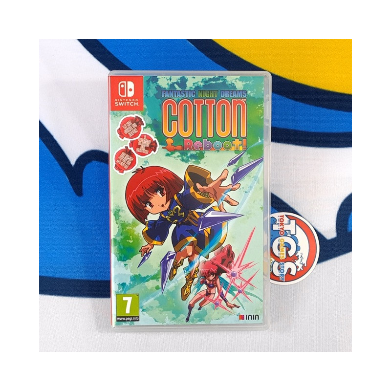 Cotton Reboot! Nintendo SWITCH FR Used (Multi-Languages/SHMUP Shooting)