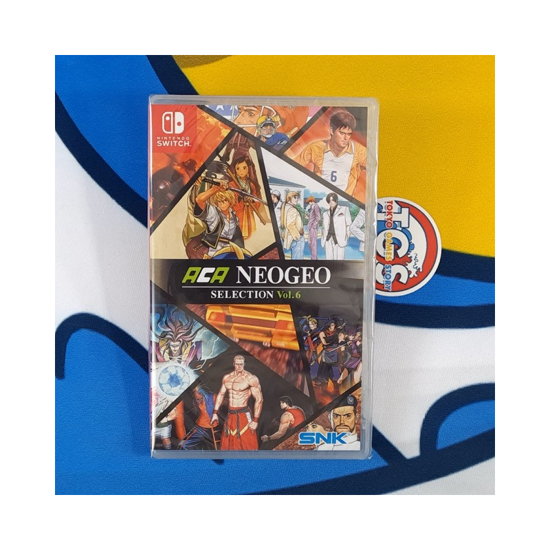 ACA NEOGEO Selection Vol. 6 Nintendo Switch Asian NEW (Multi-Languages/10 SNK Games)