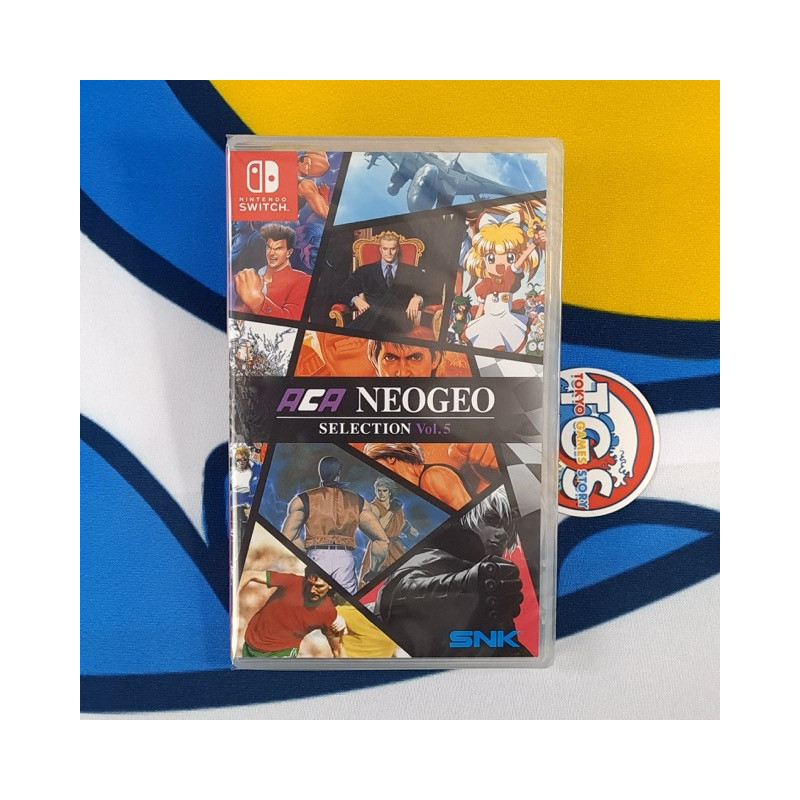 ACA NEOGEO Selection Vol. 5 Nintendo Switch Asia NEW (Multi-Languages/10 SNK Games)