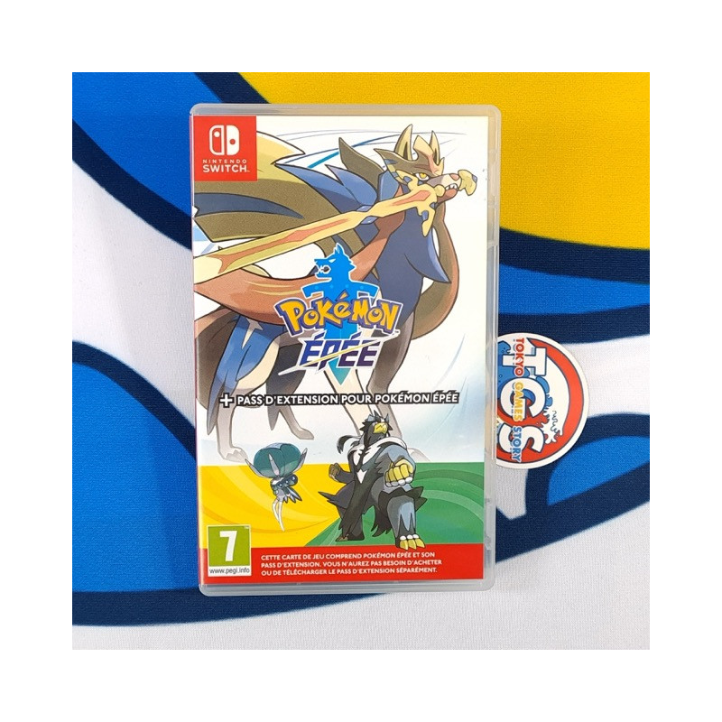 Pokemon Epee + Pass Extension Nintendo Switch FR ver. Used (Multi-Languages/RPG)