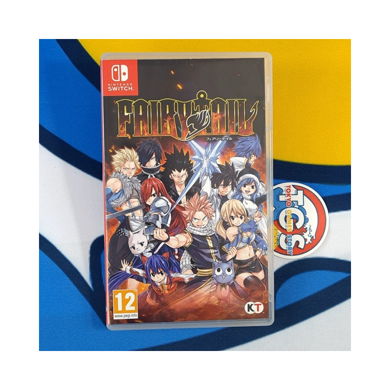 Fairy Tail Nintendo Switch Euro Used (Game in FR/EN RPG)