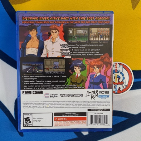 RIVER CITY GIRLS ZERO PS5 LRG018 Limited Run Game in EN-FR-DE-ES-IT-JP Beat Them All USED