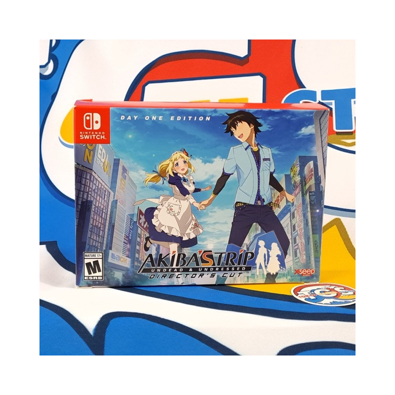 Akiba's Trip: Undead & Undressed Director's Cut Day One Edition Switch USA Used (Action)