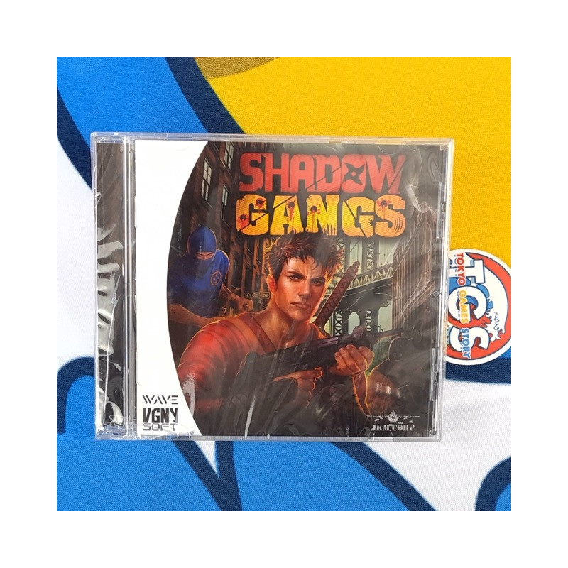 Shadow Gangs Dreamcast RegionFree NTSC-J-US VGNY Wave Arcade Action