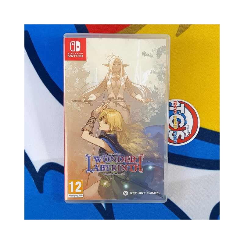 Record of Lodoss War Deedlit in Wonder Laberynth Switch Red Art Games Used (Multi-Languages)