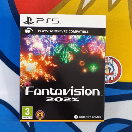 FANTAVISION 202X Deluxe Edition PS5 Red Art Games Used (Multi-Language/Puzzle)