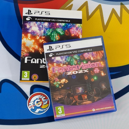 FANTAVISION 202X Deluxe Edition PS5 Red Art Games Used (Multi-Language/Puzzle)