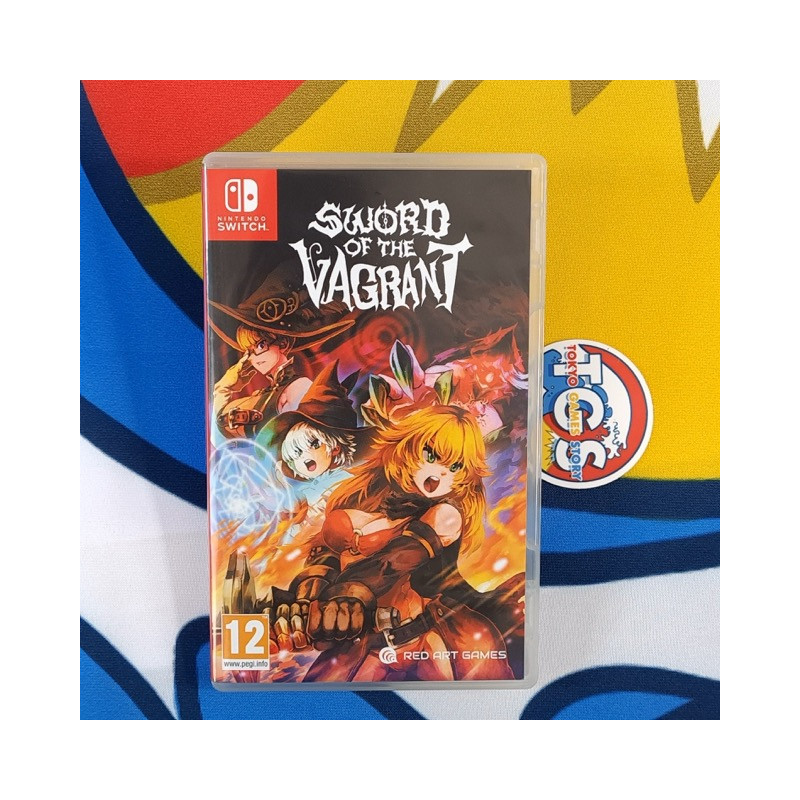 SWORD OF THE VAGRANT SWITCH EU Red Art Games Used (Multi-Languages/Platform Action RPG)