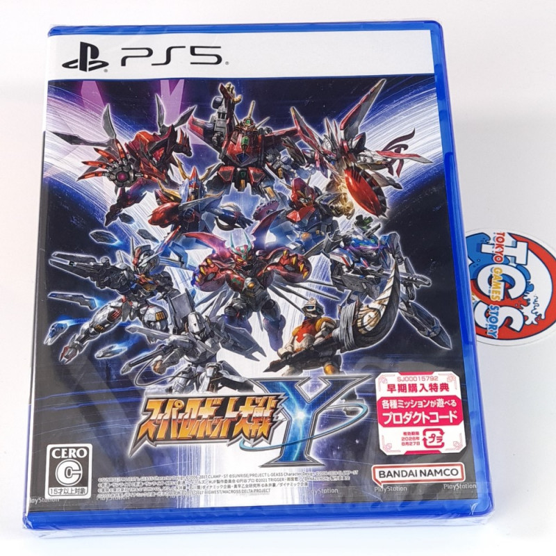 Super Robot Taisen Wars Y PS5 Japan (Game in ENGLISH) New Super Robot Taisen Wars Y PS5 Japan (Game in ENGLISH) New