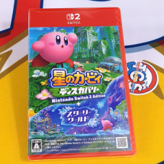 Kirby and the Forgotten Land + StarCrossed World SWITCH 2 (GAME CART/Multi-Languages) Japan Ed. New