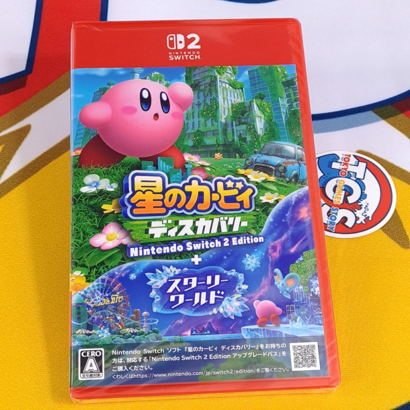 Kirby and the Forgotten Land + StarCrossed World SWITCH 2 (GAME CART/Multi-Languages) Japan Ed. New