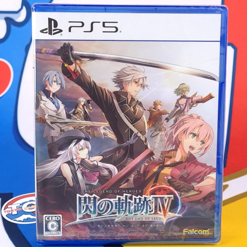 The Legend of Heroes: Trails of Cold Steel IV - The End of Saga PS5 Japan [RPG] NEW