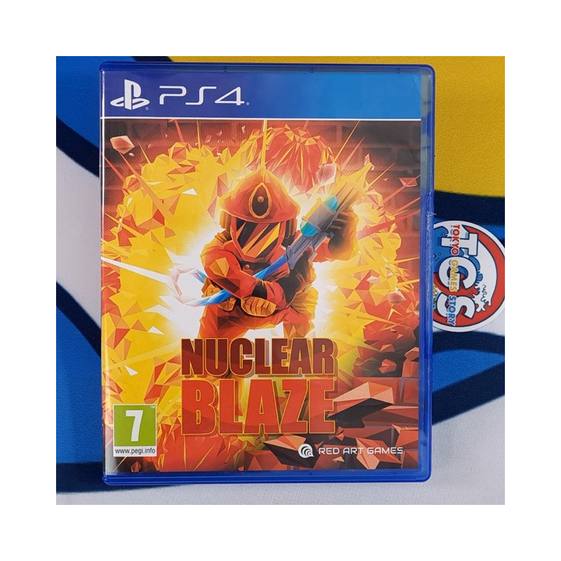 NUCLEAR BLAZE PS4 EU Red Art Games Used (Multi-Languages/Platform Action 2D)