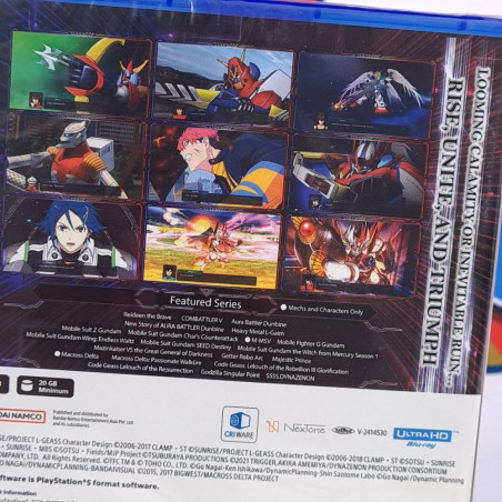 Super Robot Wars Taisen Y PS5 Asia New [Game&Cover in ENGLISH]